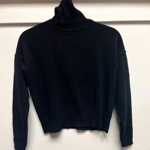 Cuyana | Wool+Cashmere | Cropped Sweater | Black | Small